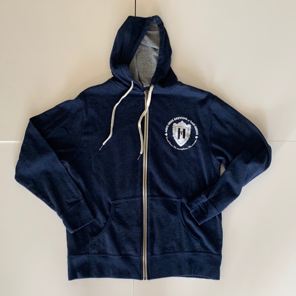 Blue Mike Hess San Diego Brewing sweatshirt size M/L excellent condition